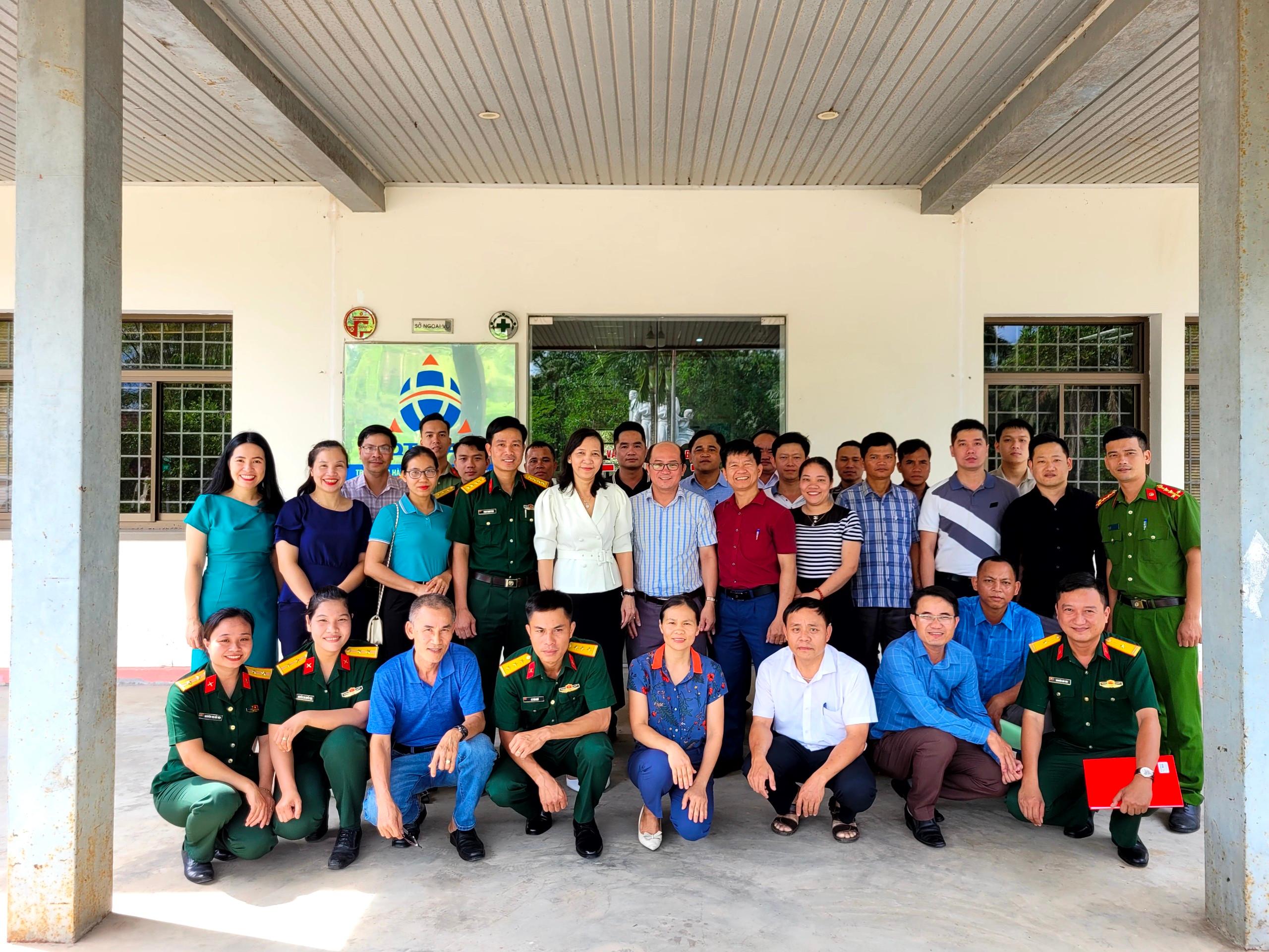Khai giảng lớp bồi dưỡng tiếng Lào nâng cao năm 2023 cho cán bộ, công chức, viên chức, lực lượng...